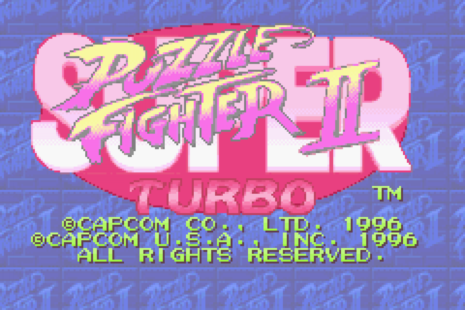 Super Puzzle Fighter II Turbo